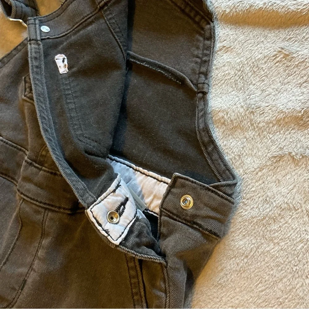 OshKosh B'gosh Kids Charcoal Overalls Size‎ 7/7A